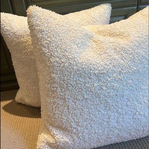 Set of 2 - Fluffy Pottery Barn Pillows